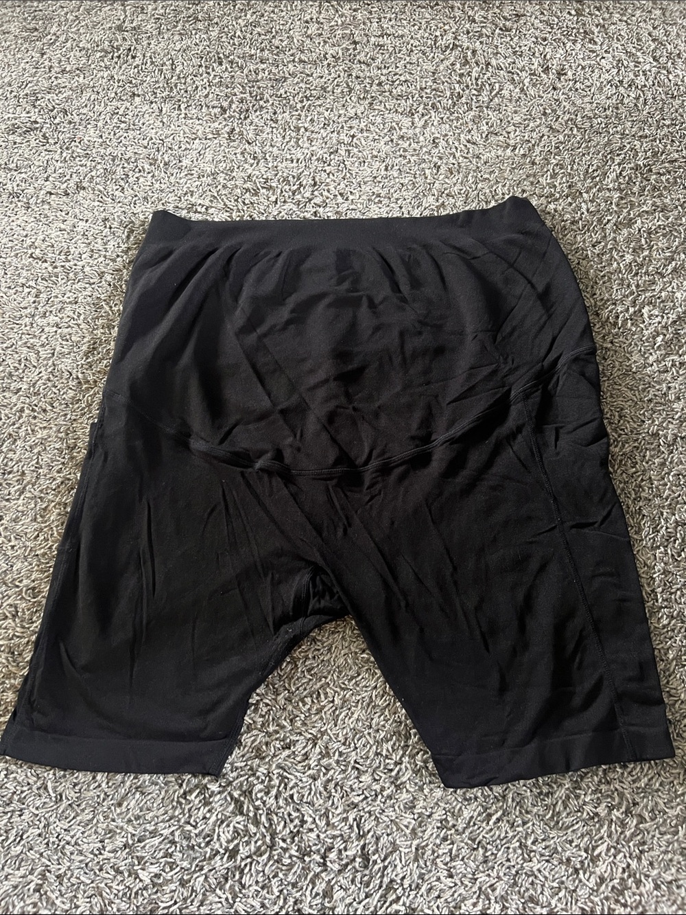 Time and Tru Maternity Biker Shorts With Pocket